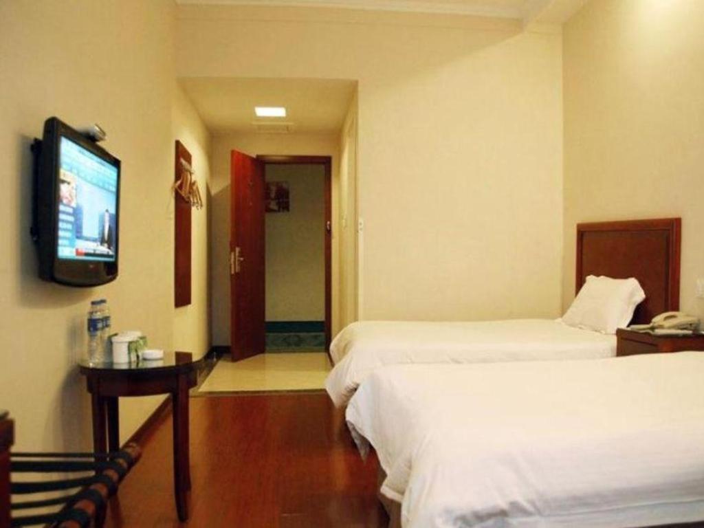 Greentree Inn Jiangsu Suzhou Shi Road North Tongjing Road Subway Station Express Hotel Bagian luar foto