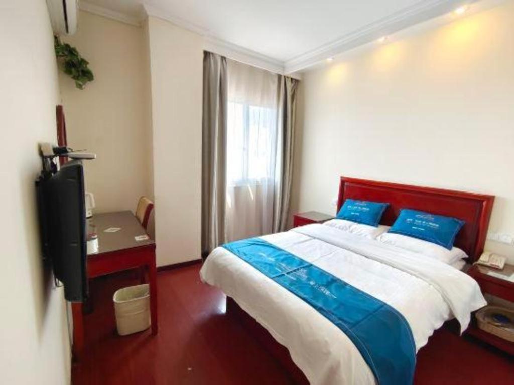 Greentree Inn Jiangsu Suzhou Shi Road North Tongjing Road Subway Station Express Hotel Bagian luar foto