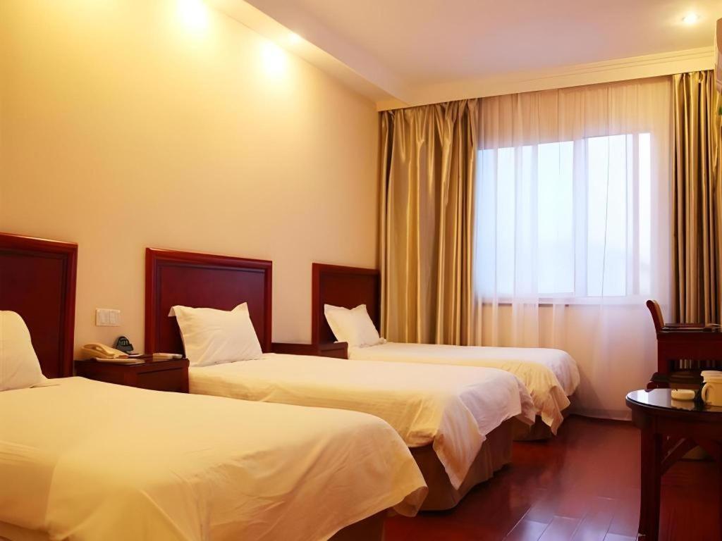 Greentree Inn Jiangsu Suzhou Shi Road North Tongjing Road Subway Station Express Hotel Bagian luar foto